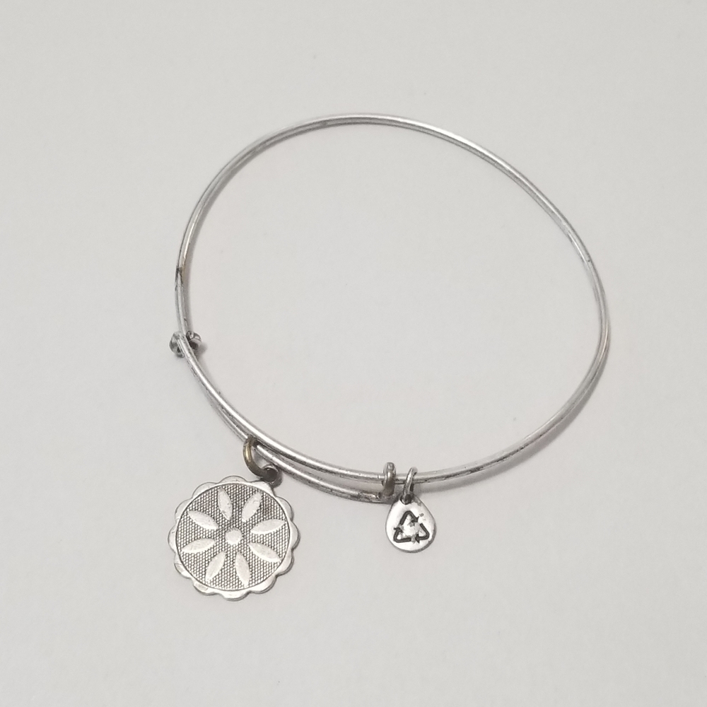 Alex and Ani Flower Bracelet